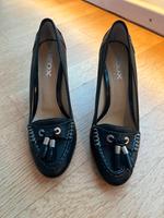 Geox Pumps schwarz Leder -Gr. 37– kaum getragen, schick & vintage Hamburg-Nord - Hamburg Barmbek Vorschau