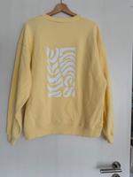 Oh April Oversized Sweater Pastel Yellow Waves Nordrhein-Westfalen - Everswinkel Vorschau
