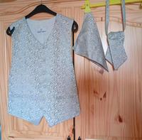 Wilvorst Weste Set, Hochzeit, Weste+Einstecktuch+Schlips Sachsen - Wurzen Vorschau