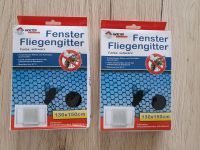 Neu und OVP! 2x Fenster Fliegengitter, schwarz,130x150cm Nordrhein-Westfalen - Düren Vorschau