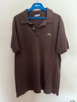 Lacoste Poloshirt dunkelbraun Gr.4 Bayern - Wolfratshausen Vorschau