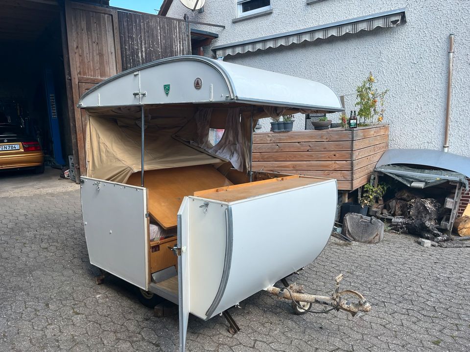Dethleffs Camper Oldtimer Wohnwagen Retro Tausch in Siebenbach
