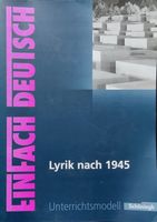 Lyrik nach 1945, Einfach Deutsch Schöningh, Nordrhein-Westfalen - Ostbevern Vorschau