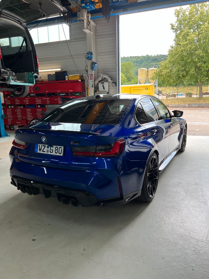 Carbon Heckspoiler für BMW G80 M3 Original Neuwertig CS M4 G20 807 49 07 in Eschenburg