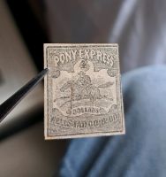 USA 4 Doller Ponny Express Stamp selten! Brotterode-Trusetal - Trusetal Vorschau