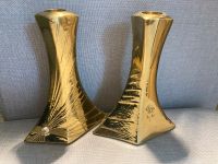 2 Kerzenhalter Vintage vergoldet Brutalist Kerzenständer Gold Hessen - Oberursel (Taunus) Vorschau