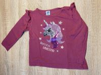 Langarmshirt mit Glitzer Einhorn Kiki&Koko Gr. 92 Nordrhein-Westfalen - Erkelenz Vorschau