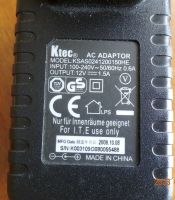 Netzteil Ladegerät 12V 1,5A AC-Adaptor Bad Doberan - Landkreis - Dummerstorf Vorschau