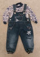 Latzhose mit Langarmshirt Set Gr. 80 Jeans - neu/ungetragen Berlin - Lichtenberg Vorschau