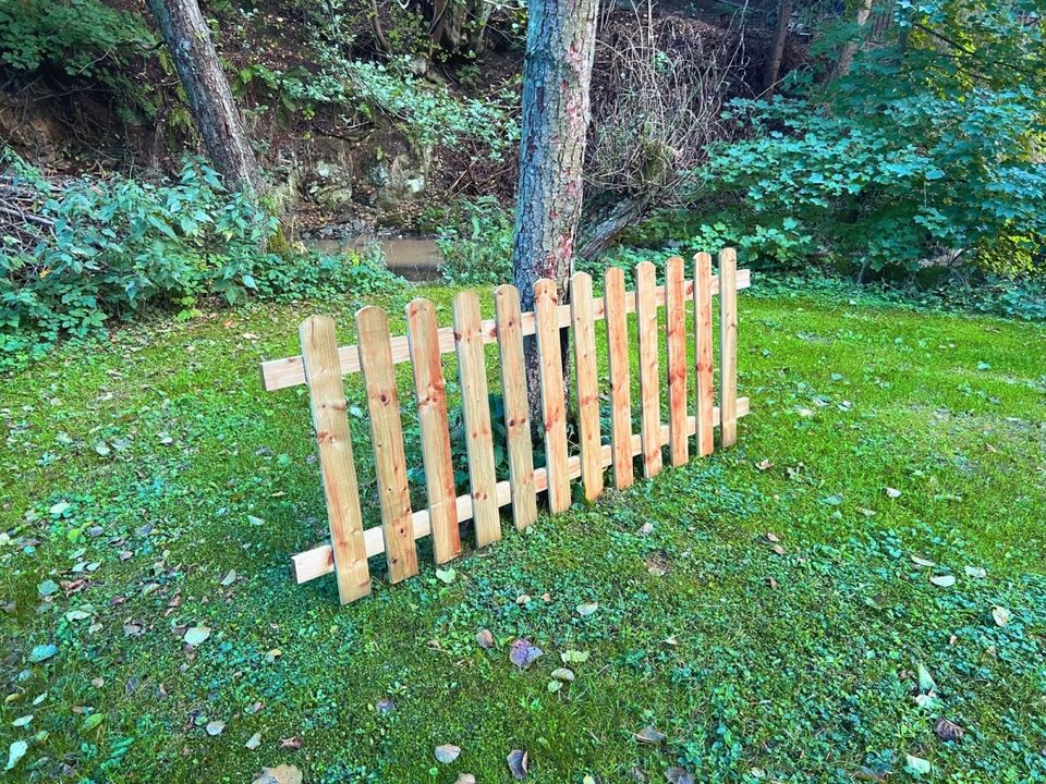 Lattenzaun Gartenzaun Holzzaun Zaunelement - 60 x 200 - KDI in Lennestadt