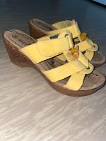 Offene Schuhe, Pantolette mit Plateau Absatz (7cm) Hessen - Limburg Vorschau