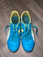 Hallen-Sportschuhe; Fußballschuhe; Gr.41; Puma blau & grün Berlin - Lichtenberg Vorschau