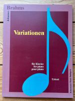 Johannes Brahms - Variationen für Klavier Partitur Baden-Württemberg - Nagold Vorschau