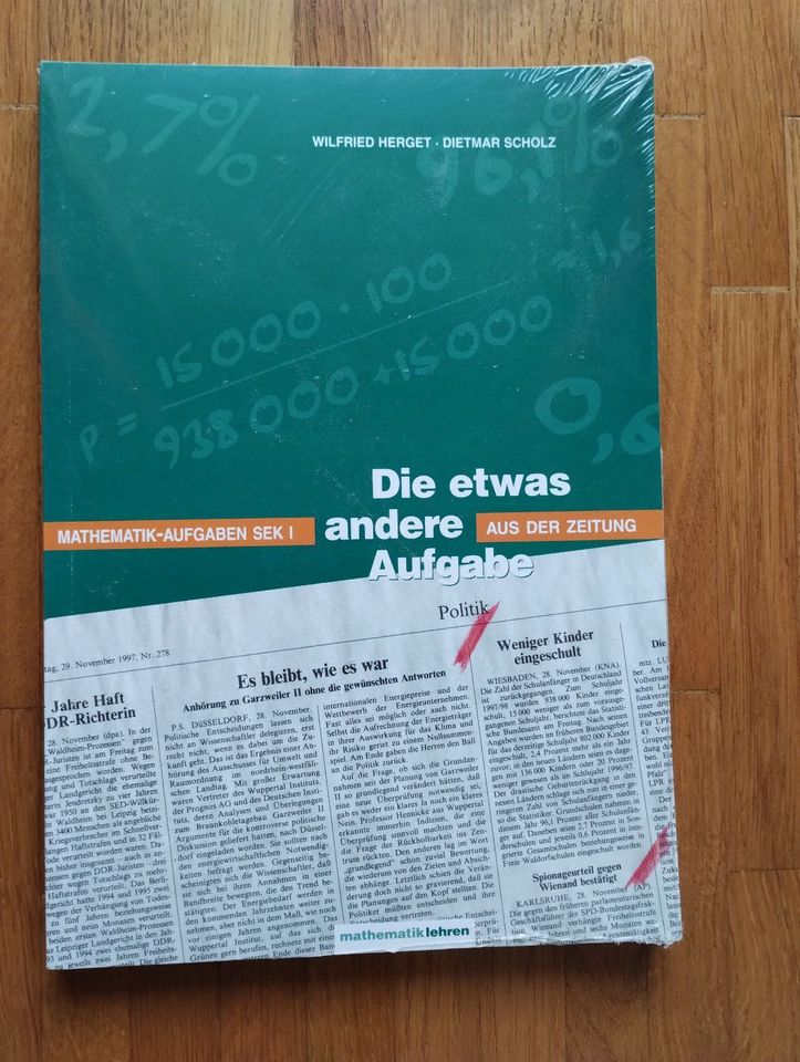 Die etwas andere Aufgabe, Mathematik-Aufgaben SEK I in Berlin