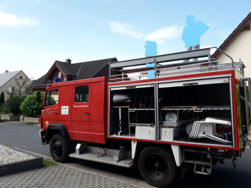 Feuerwehr MB 917 AF 4x4 TÜV 10/24,§ 21 Ablas.7,5t,§ 23 H Kennzeic in Dresden