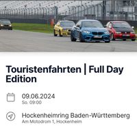 Suche Tickets PKW Touristenfahrt Hockenheimring So. 09.06.2024 Baden-Württemberg - Auenwald Vorschau