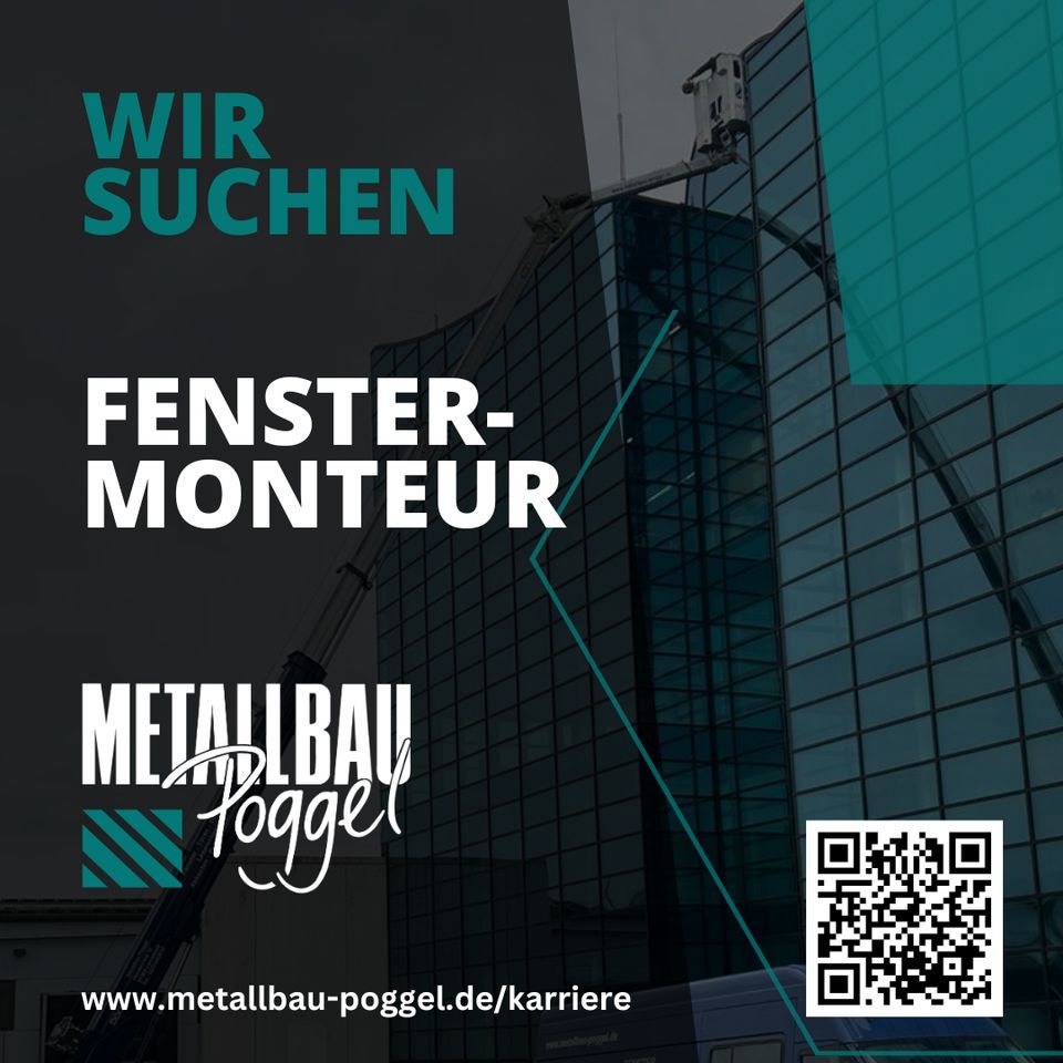 Wir suchen Fenstermonteure * Metallbau Poggel GmbH in Lennestadt