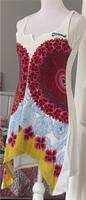 Desigual T-Shirt Kleid Sommer-kleid Ibiza Strandkleid Gr S 36 38 Nordrhein-Westfalen - Hürth Vorschau
