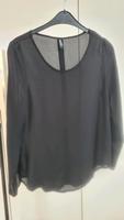 Damen Tunika Bluse Oberteil L Schwarz Chiffon Hessen - Kassel Vorschau