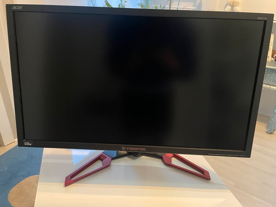 4K Bildschirm Acer Predator XB281HK in Gladbeck