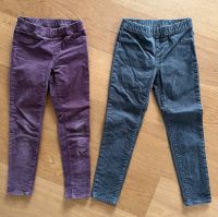 2 H&M Jeggings/Hosen Cord grau und lila, Gr. 122 - neuwertig TOP! Bayern - Haibach Unterfr. Vorschau