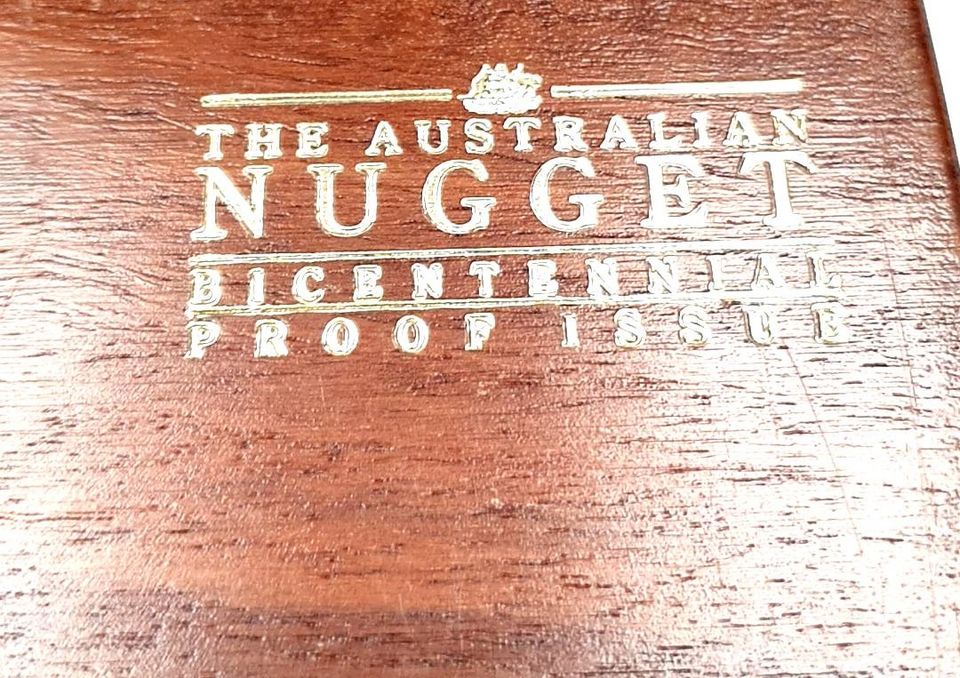 Masterset Australien Nugget 999,9 Gold 1988 Limitierte Auflage in Lübeck