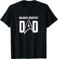 Star Trek Vatertag Galaxy's Greatest Dad Badge T-Shirt Sachsen-Anhalt - Halle Vorschau