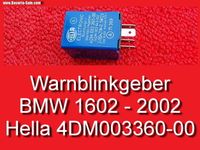 ❌ Warnblinkrelais BMW 1602 Blinkrelais Hella 4DM003360-00 VW T4 Bayern - Bernhardswald Vorschau