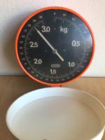 SOLIDUS DDR Waage Wandwaage orange Vintage 3 kg Thüringen - Erfurt Vorschau