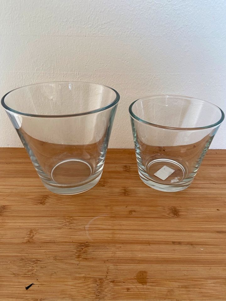 2 Pflanz Töpfe aus Glas in Hennef (Sieg)