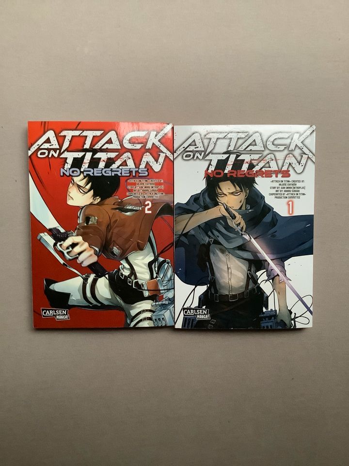 Attack on Titan No Regrets Manga ,In sehr gutem Zustand in Aschau am Inn