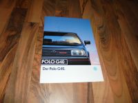 VW Polo Coupe G40 Prospekt von 1/1992 mit 24 Seiten + neuwertig!! Niedersachsen - Göttingen Vorschau