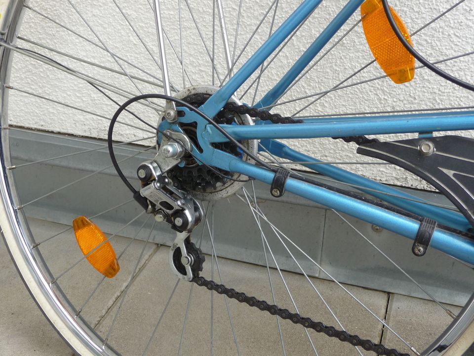 Damenfahrrad Baujahr 1978 Chrommodell blaumetallic Schnellfahrrad in Nürtingen