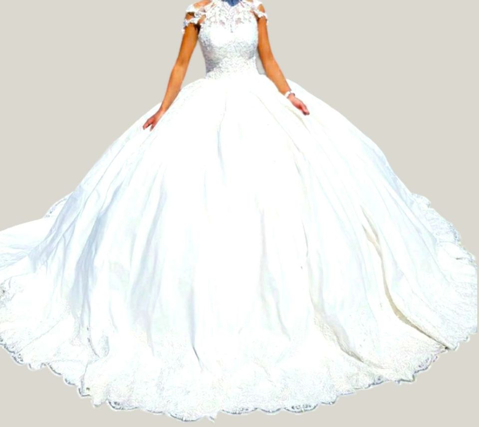 Prinzessin Hochzeitskleid S/M in Nettetal