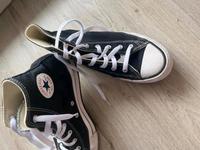 Ich verkaufe ein Paar schwarze Converse Sneaker in Größe 37. Wuppertal - Barmen Vorschau