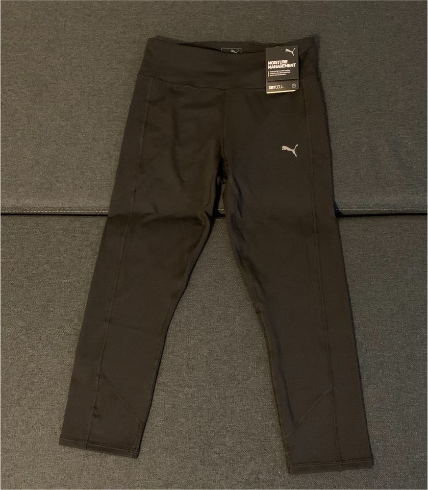 Puma Tight 3/4 Always on Solid schwarz DryCell 36 mit Etikett in Bakum