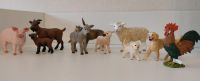 Schleich Tiere Hund, Schaf, Ziege, Wolf, Esel, Hahn Schleswig-Holstein - Vaale (Holst) Vorschau