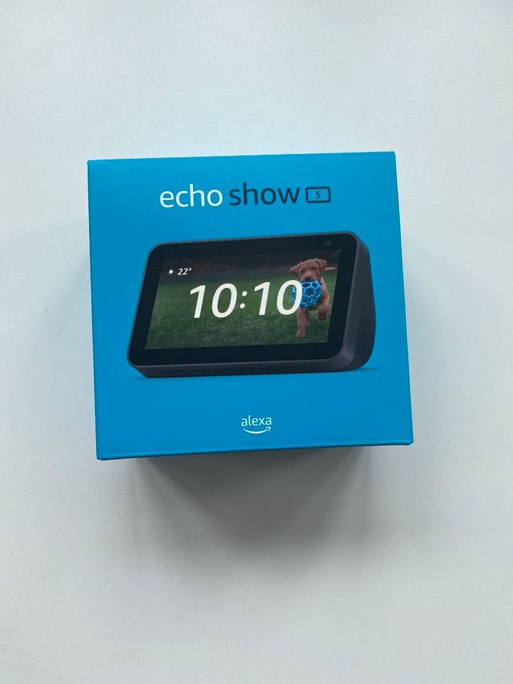 Amazon Echo Show 5 schwarz neu und ovp ungeöffnet in Leipzig