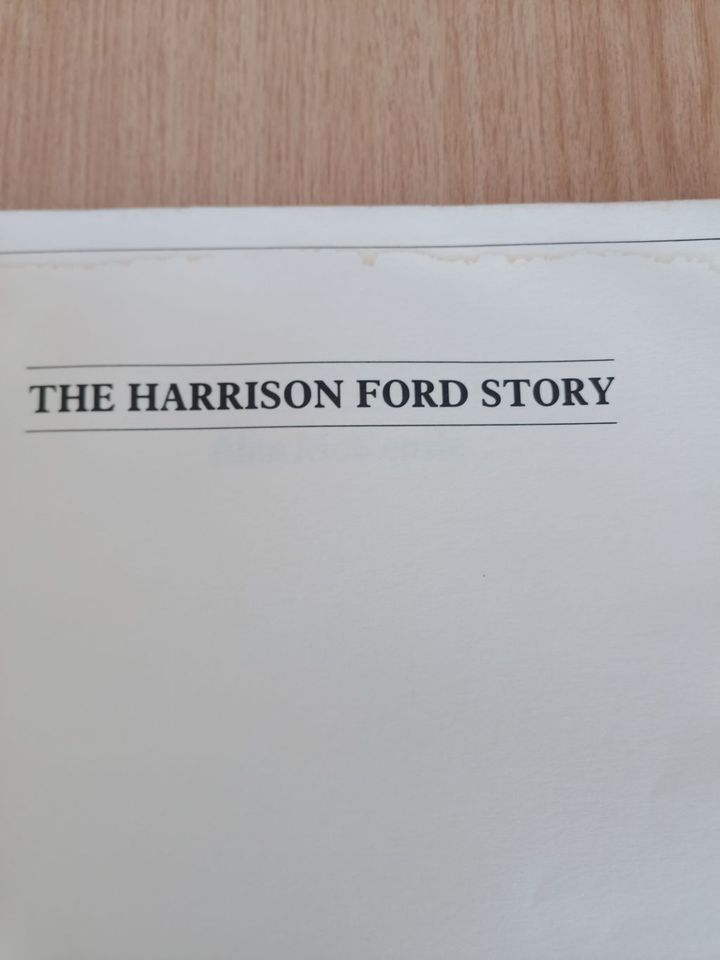 The Harrison Ford Story, Alan McKenzie, Biographie, RARITÄT in Dittelsheim-Heßloch