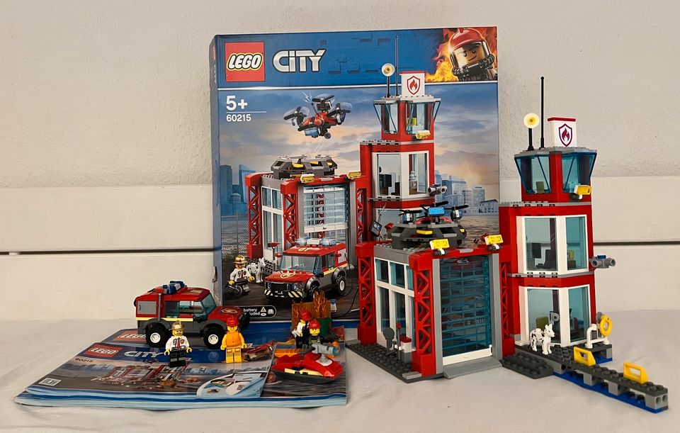 Lego City 60215 Feuerwehr-Station in Stuttgart