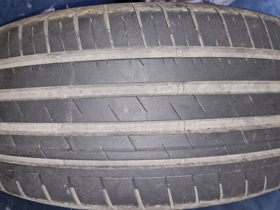 4 x Sommerreifen, Fulda 205/55R1691H auf Stahlfelgen in Kalletal