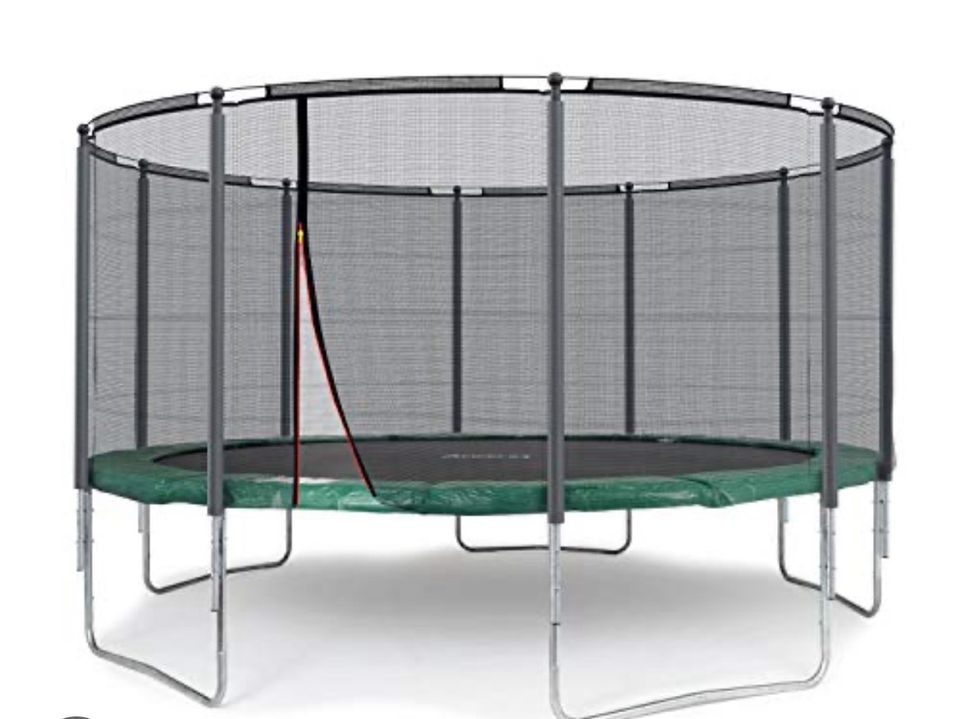 Trampolin Ø 366 cm mit Netz und Leiter in Gladenbach