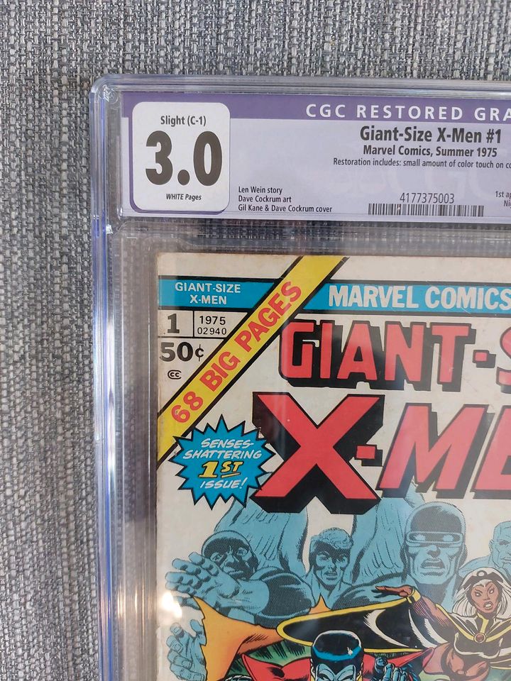 Giant Size X-Men #1 CGC 3.0 MARVEL X-MEN 97 WOLVERINE UNCANNY in Berlin