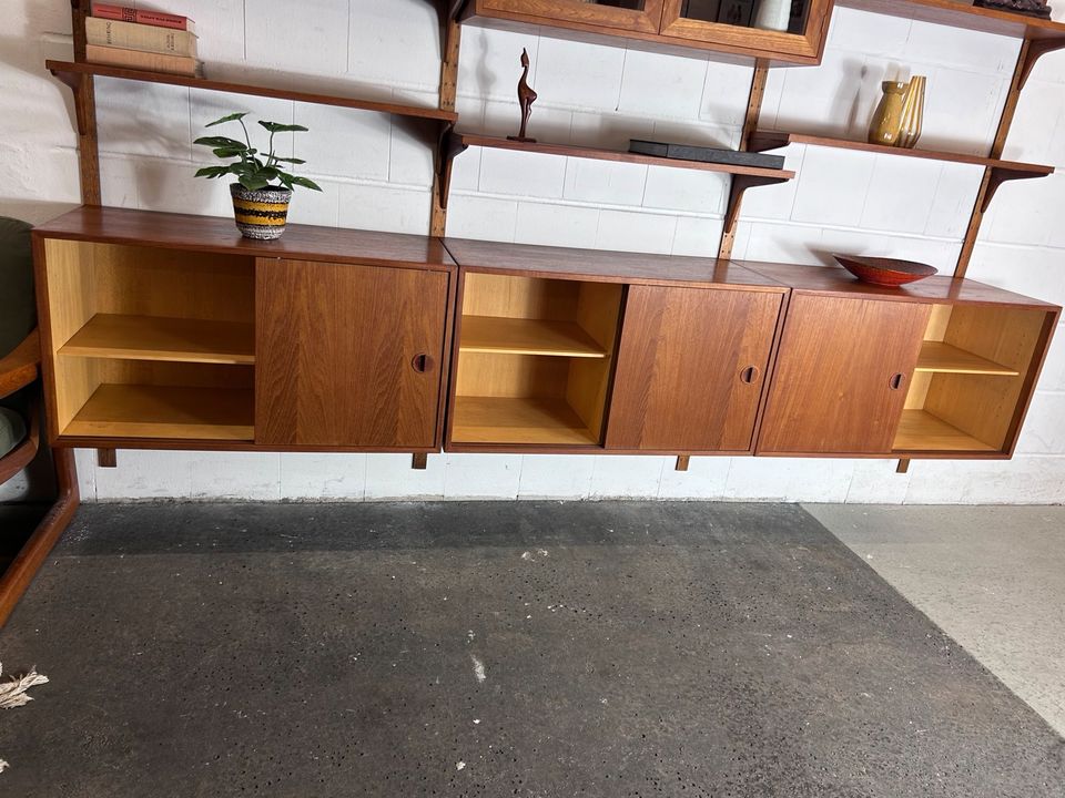 Vintage Teak HG FURNITURE Regalsystem danish 60er Sideboard in Delmenhorst