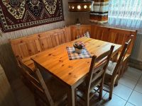Essecke Kiefer mit Tisch und Stühlen Nordrhein-Westfalen - Brilon Vorschau