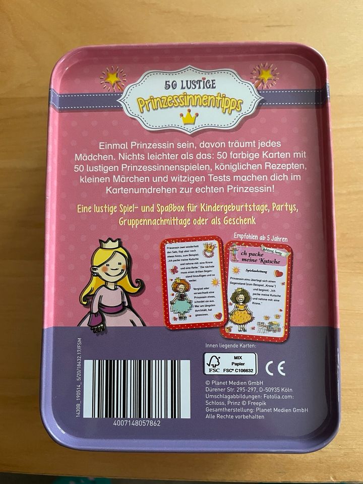 50 lustige Prinzessinen Tipps Spiel NEU ! in Delingsdorf