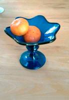 Schöne Gebäckschale Glasschale in blau Bayern - Kallmünz Vorschau