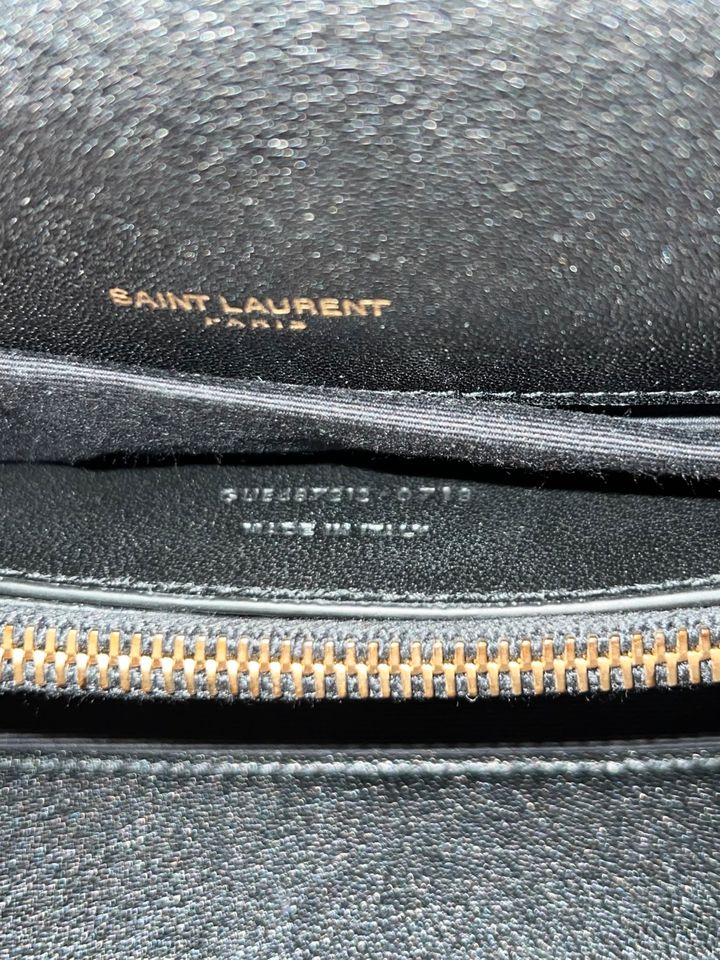 Originale YSL College Bag schwarz in Senden