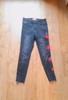 Skinny Jeans dunkelgrau Größe 38(36) Rosen Leipzig - Connewitz Vorschau