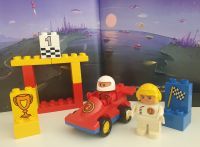 Lego Duplo, Rennauto, 2 Rennfahrer Eimsbüttel - Hamburg Stellingen Vorschau